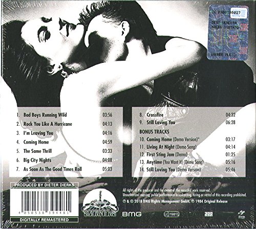Detalle 2 de BMG – Love at First Sting (édition standard)