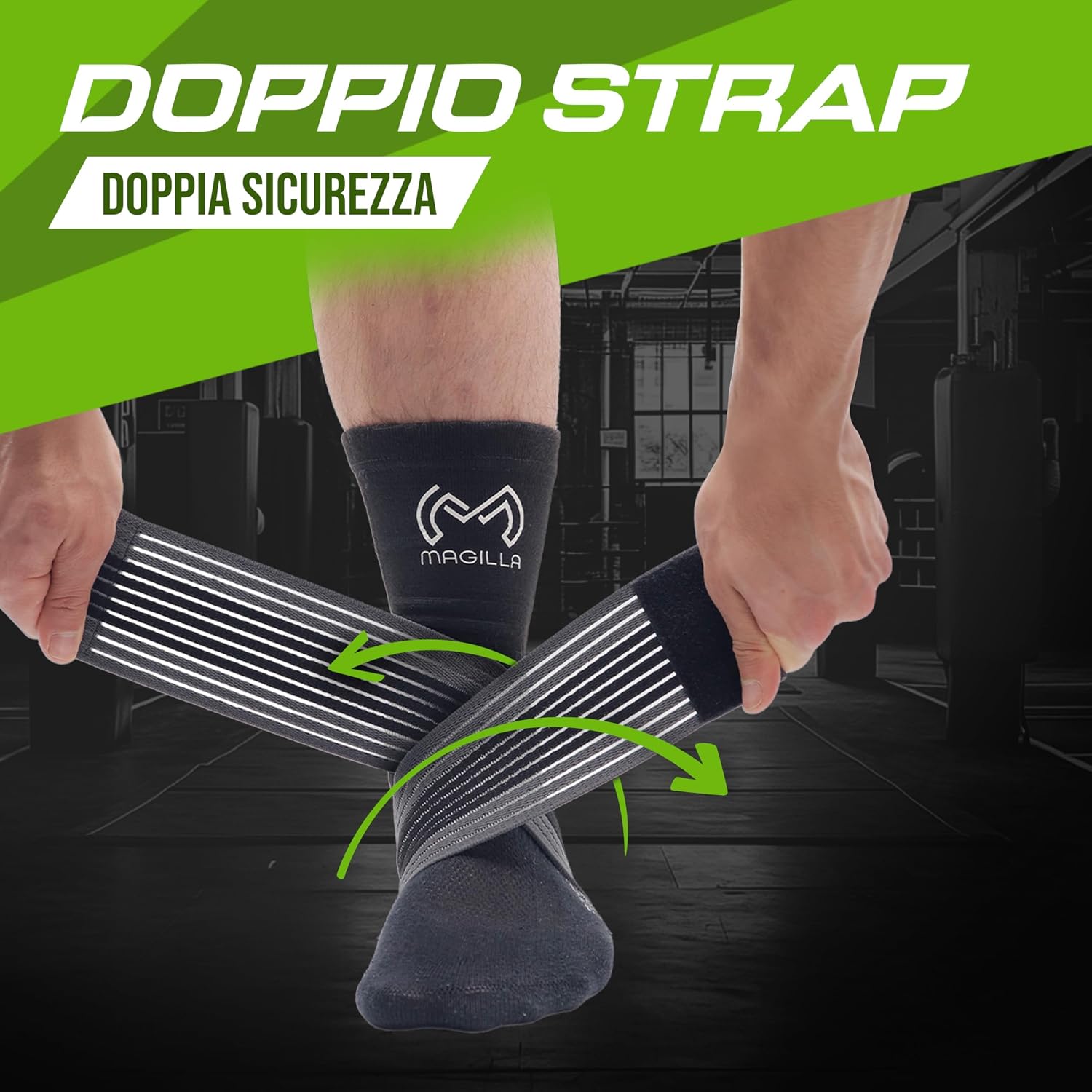 Thumbnail 6 de Generico Cavigliera Ortopedica Regolabile a Compressione: Supporto stabile e traspirante per distorsioni e recupero sportivo