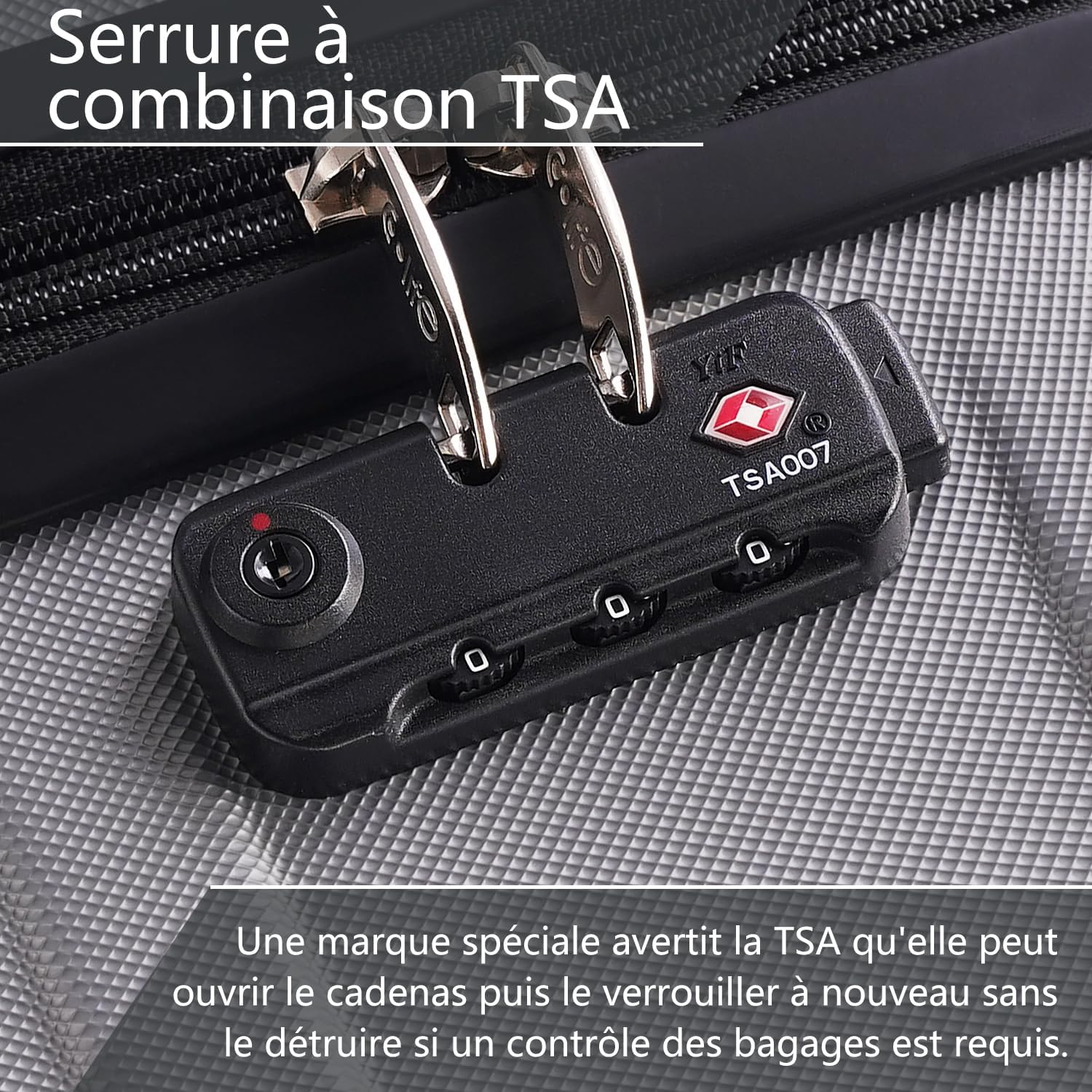 Detalle 1 de COOLIFE Valise 77 cm 93 L Rigide