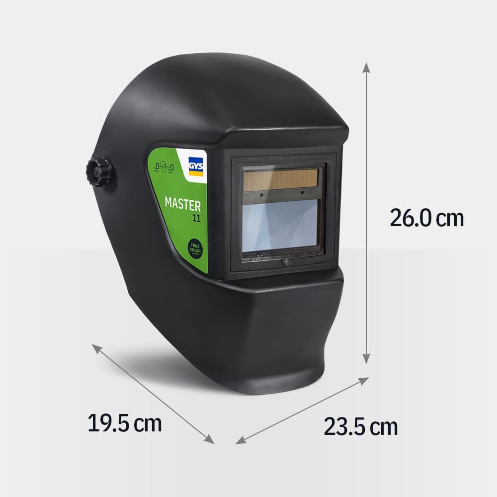 Thumbnail 6 de GYS LCD Master 11 Auto-Darkening Welding Helmet with Truecolour Lens