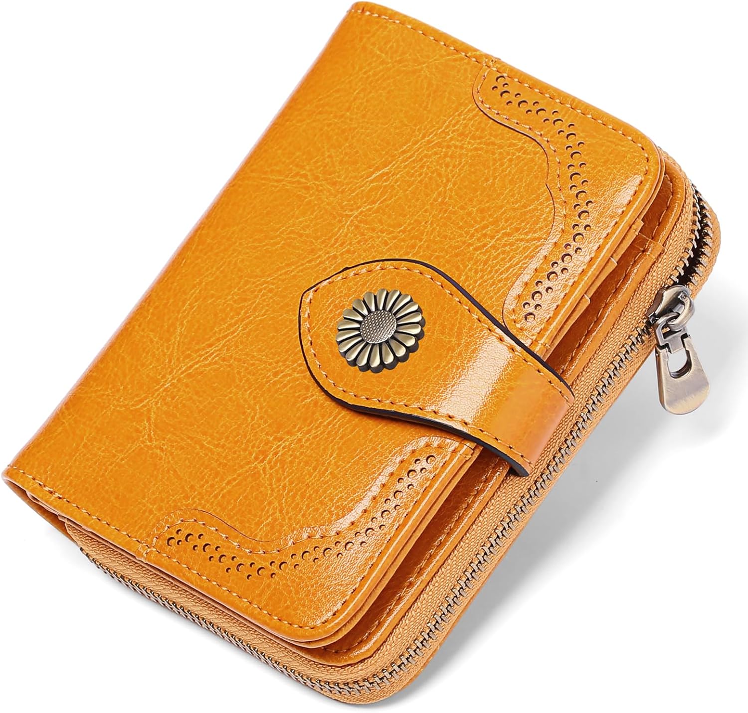 Thumbnail 6 de SENDEFN Leather Small RFID Wallet for Women
