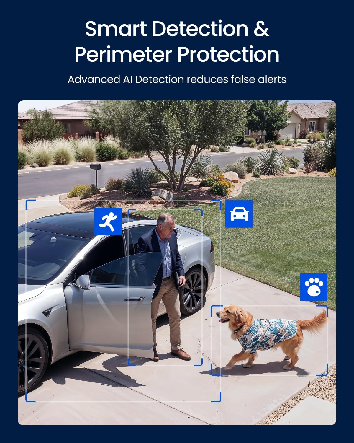 Thumbnail 6 de REOLINK OMVI 3i PoE Triple-Lens Security Camera, 180° View and Auto Tracking
