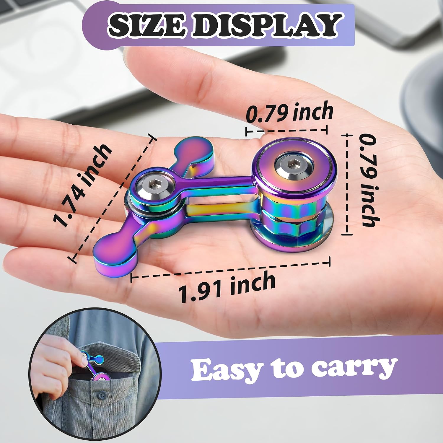 Detalle 2 de Metal Fidget Spinner