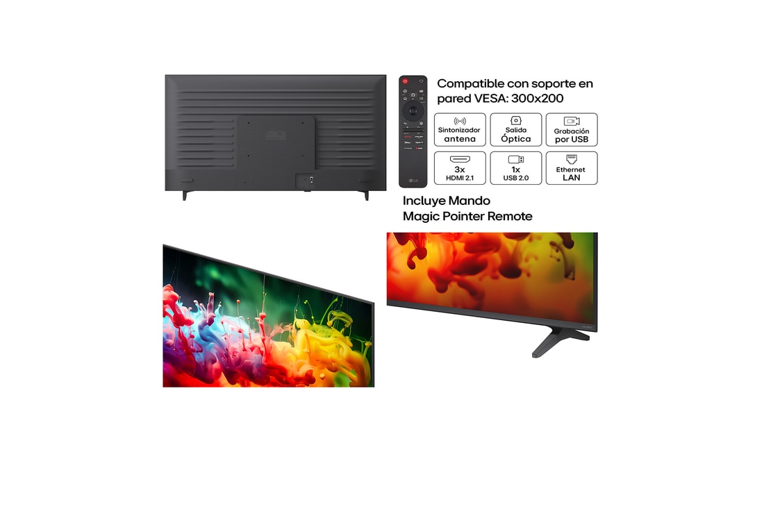 Thumbnail 2 de LG QNED71 50 pulgadas MiniLED AI 4K (2026) – 50QNED70EB6B.OBSPTO