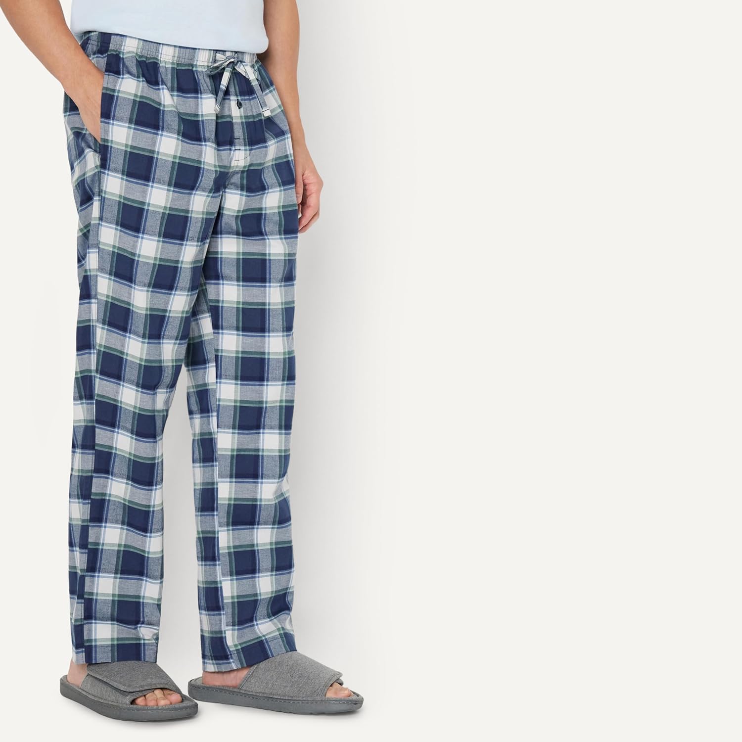 Thumbnail 1 de Amazon Essentials Men's Cotton Poplin Full-Length Pyjama Bottoms