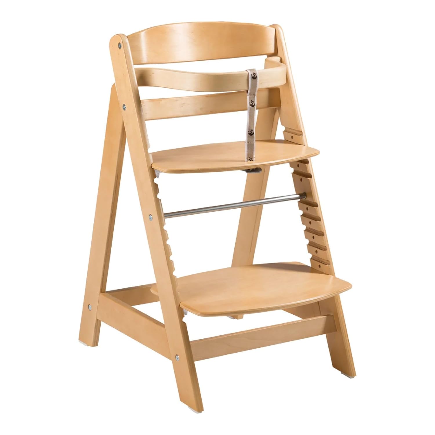 Detalle 2 de roba Treppenhochstuhl Sit Up Click – Mitwachsender Holzhochstuhl von Baby bis Jugend bis 50 kg