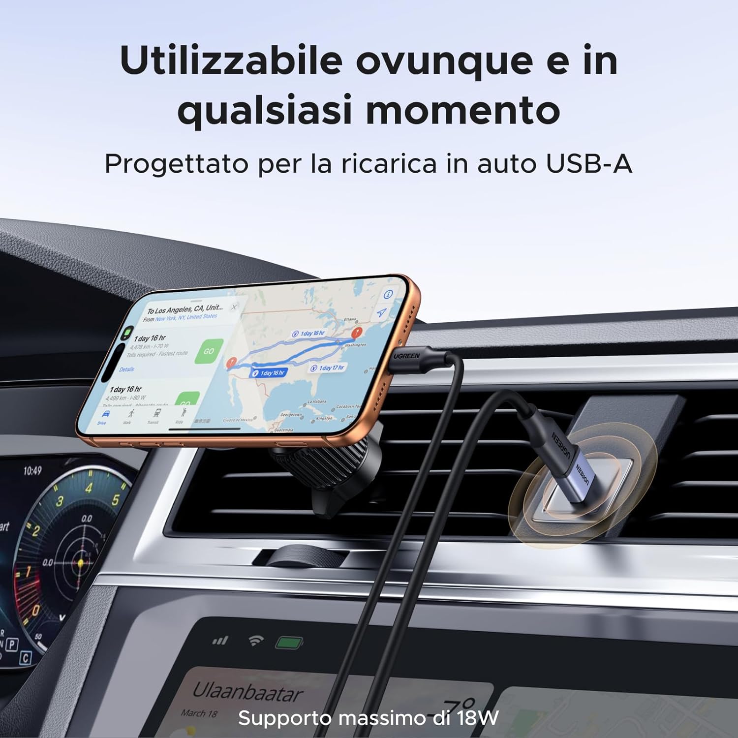 Thumbnail 3 de UGREEN Adattatore USB C a USB 3.2 10Gbps 5 pezzi: Convertitore USB-C femmina ↔ USB-A maschio