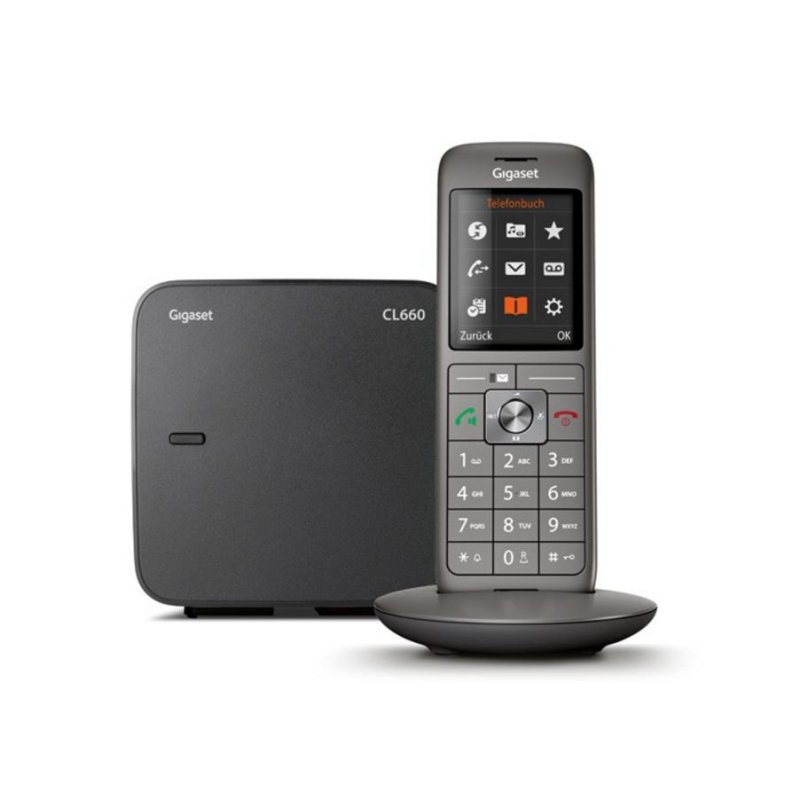 Detalle de Gigaset CL 660A Trio DECT con contestador y 3 terminales