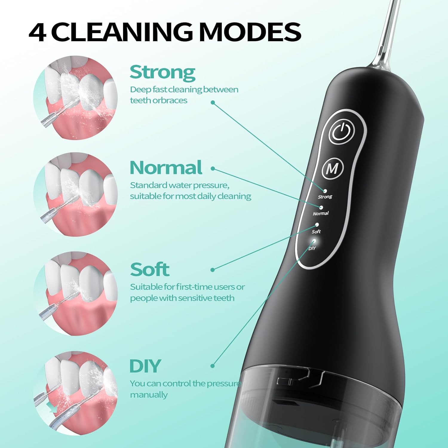 Thumbnail 2 de Water Flosser Cordless 260ML 40-Day Battery