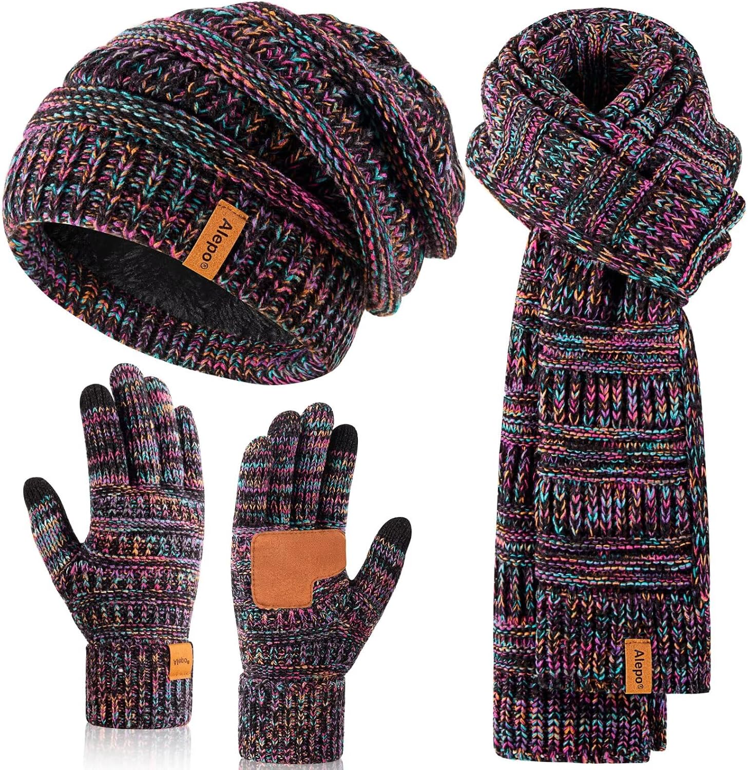 Detalle de Alepo Winter Beanie Set 71 in 🧣