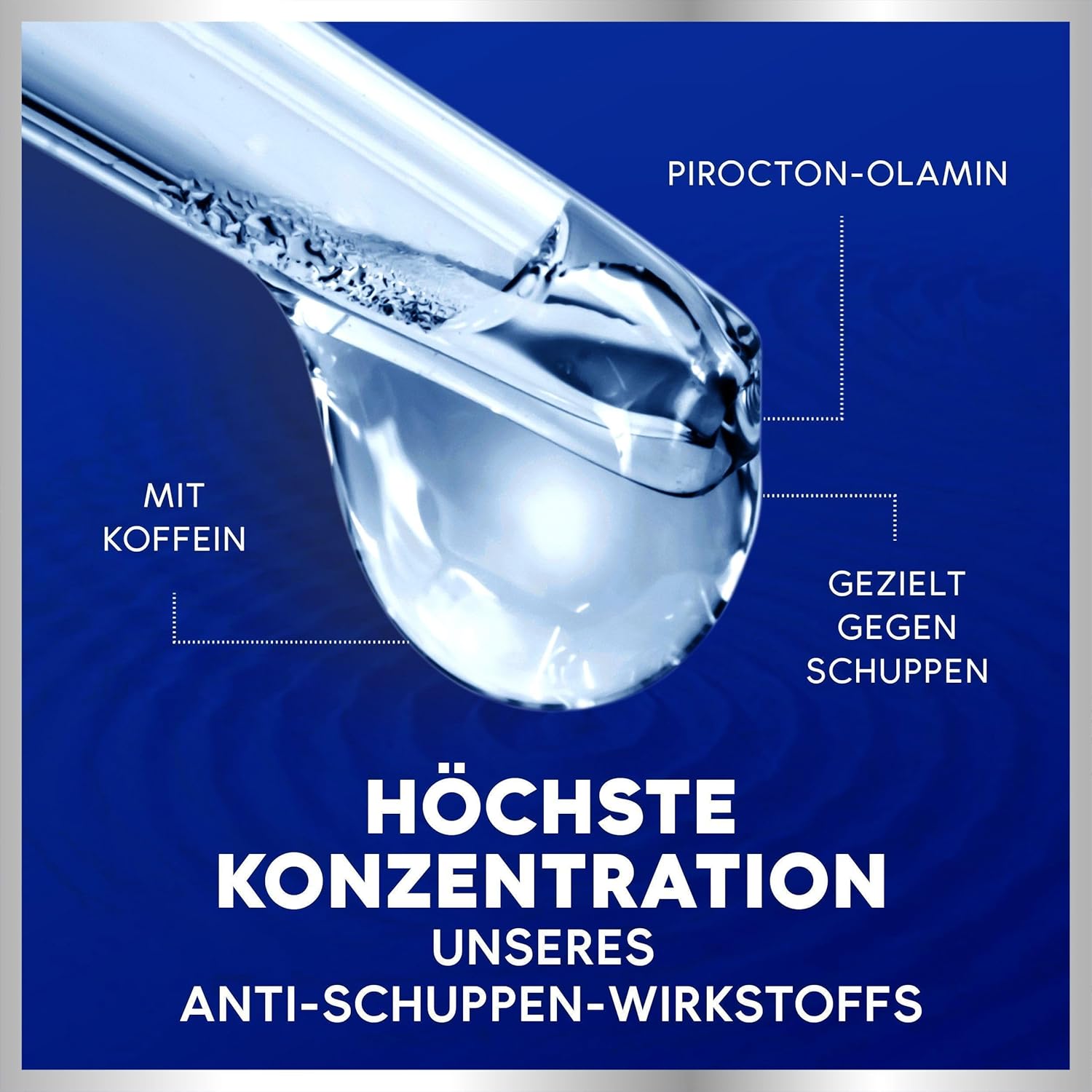 Detalle de Head & Shoulders PRO-EXPERT 7 Anti-Haarverlust Anti-Schuppen-Shampoo mit Koffein (800 ml, Pumpe)