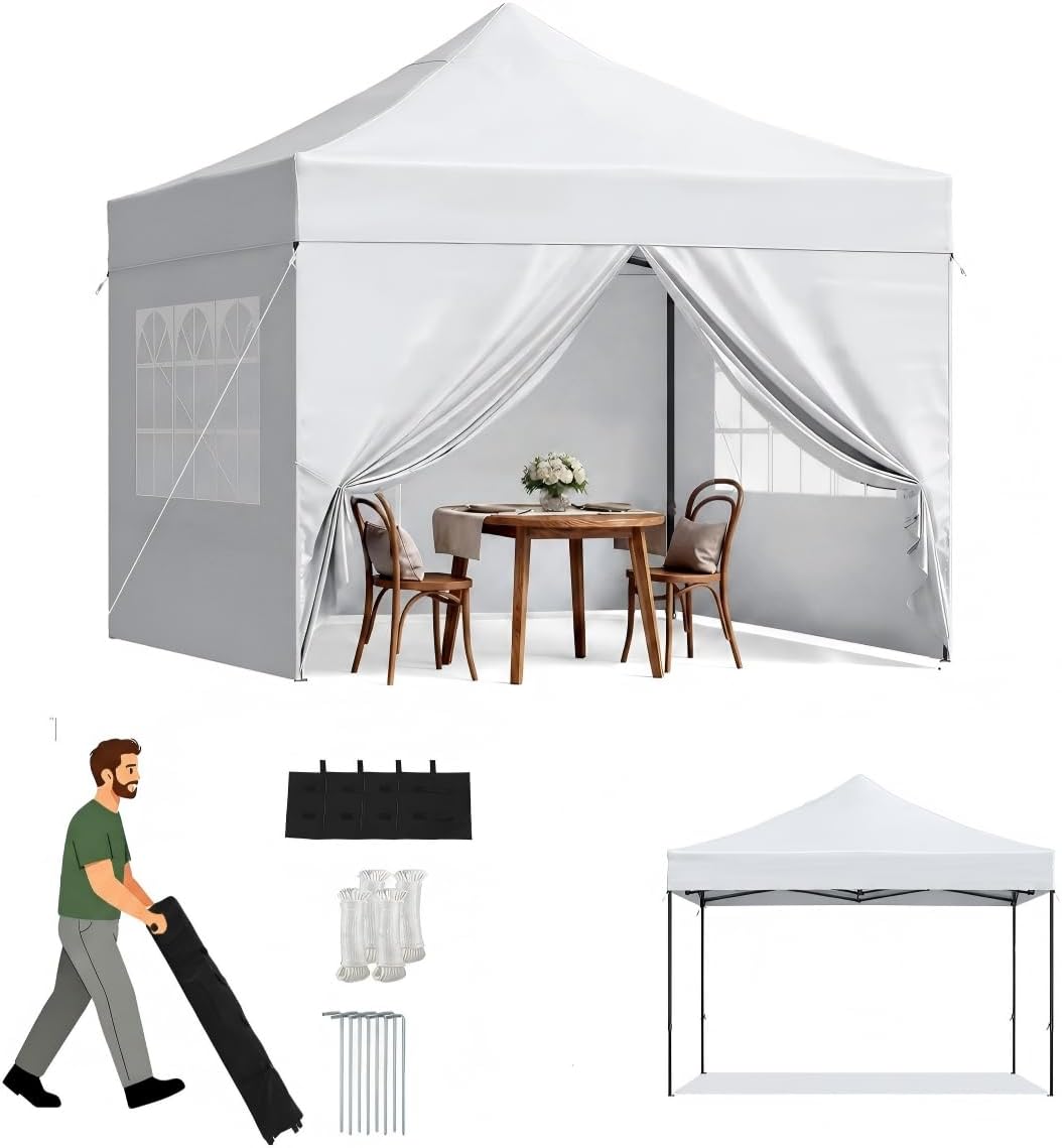 Detalle de Aoxun Pop-Up Canopy 10x10