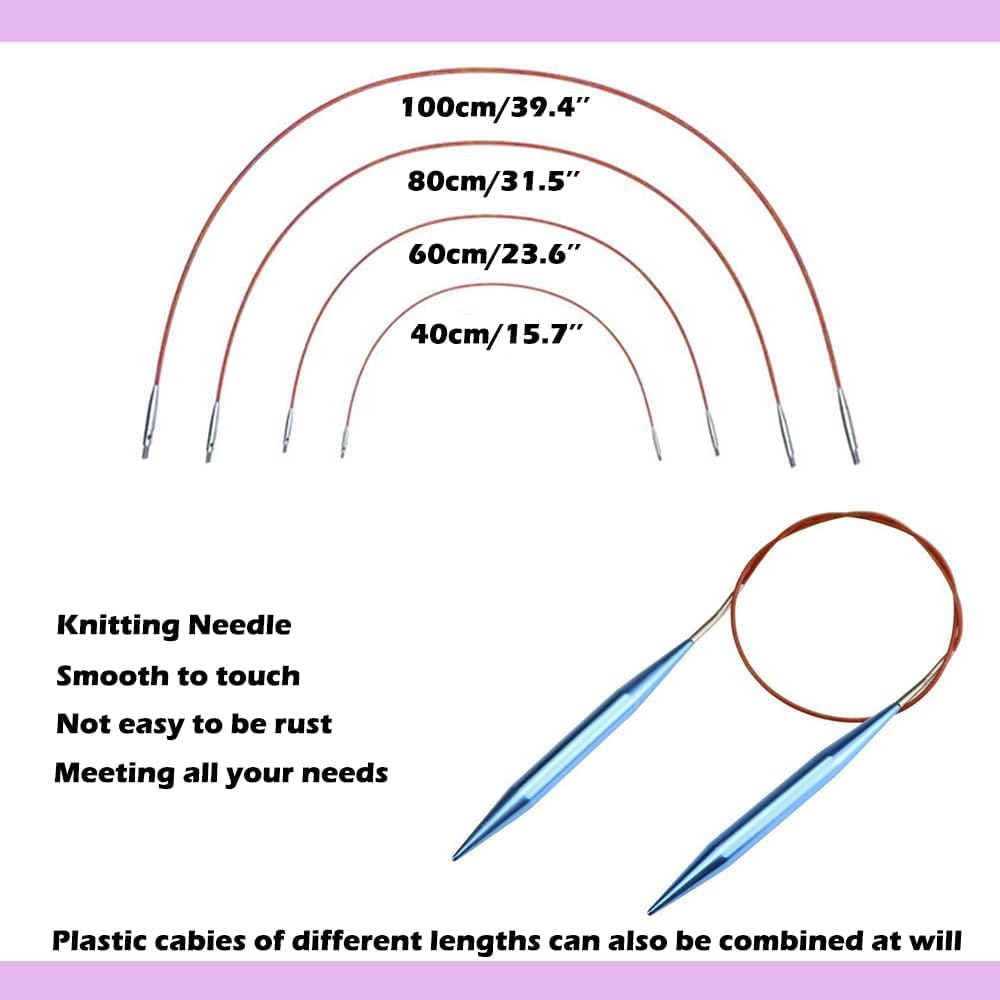 Thumbnail 4 de Knitiss 13 Pairs Circular Needles 3.0–10.0mm