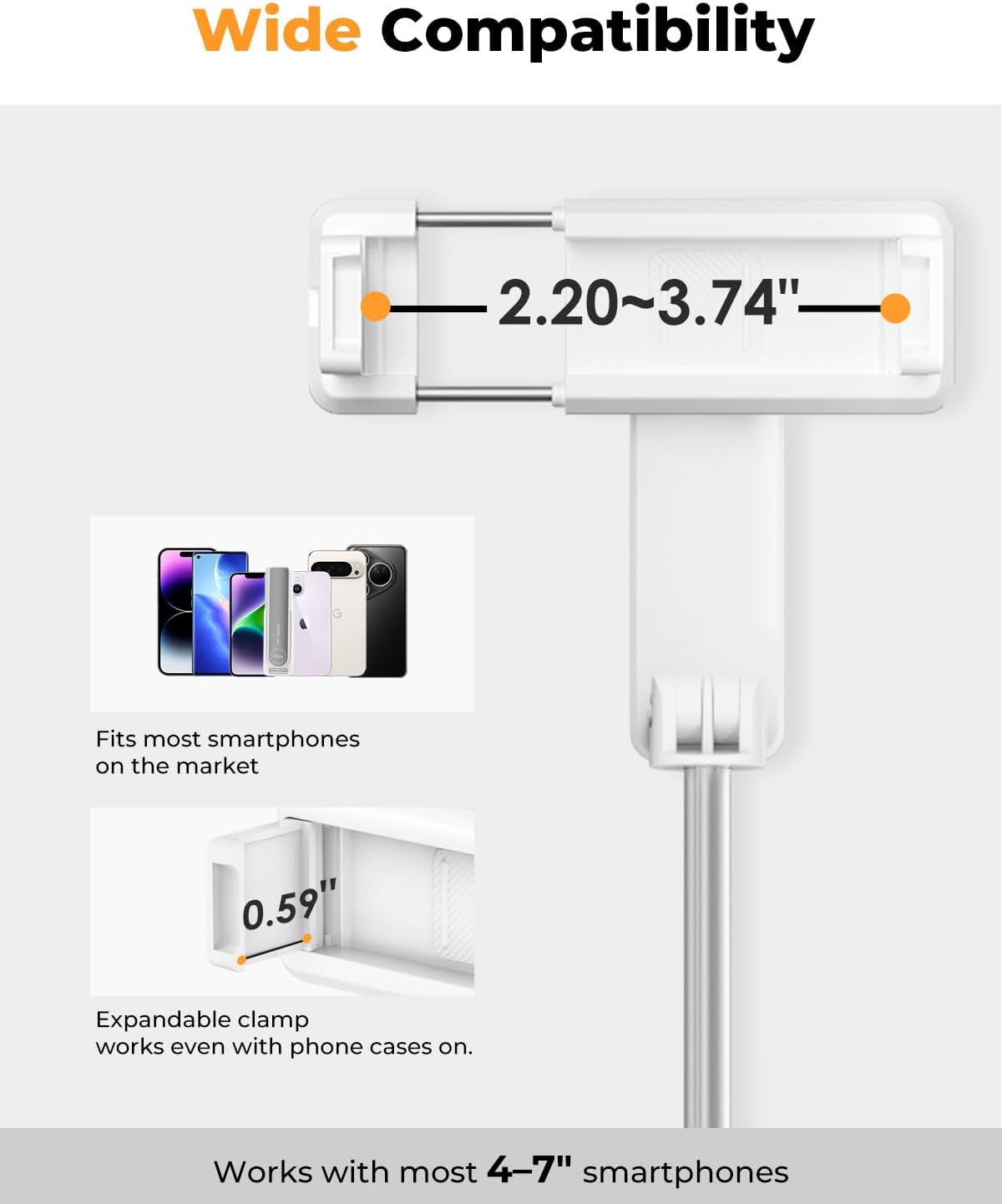Detalle de Selfie Stick with Wireless Remote