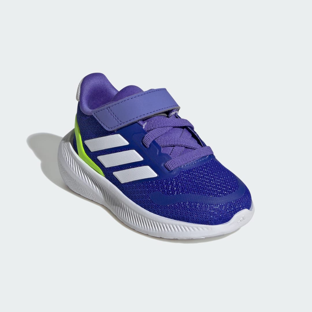 Detalle 2 de Zapatilla Runfalcon 5 Kids de Adidas: azul para el día a día de los más pequeños