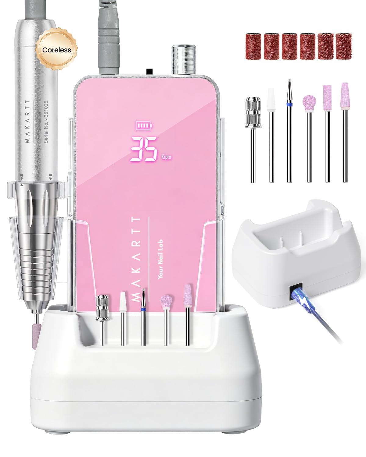 Detalle de Makartt Nail Drill 60W Professional ๐