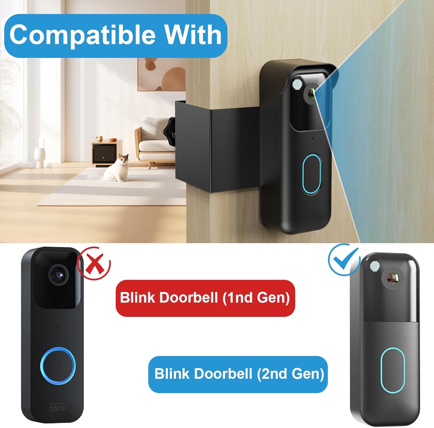 Thumbnail 1 de Anti-Theft Blink Doorbell Mount 2nd Gen