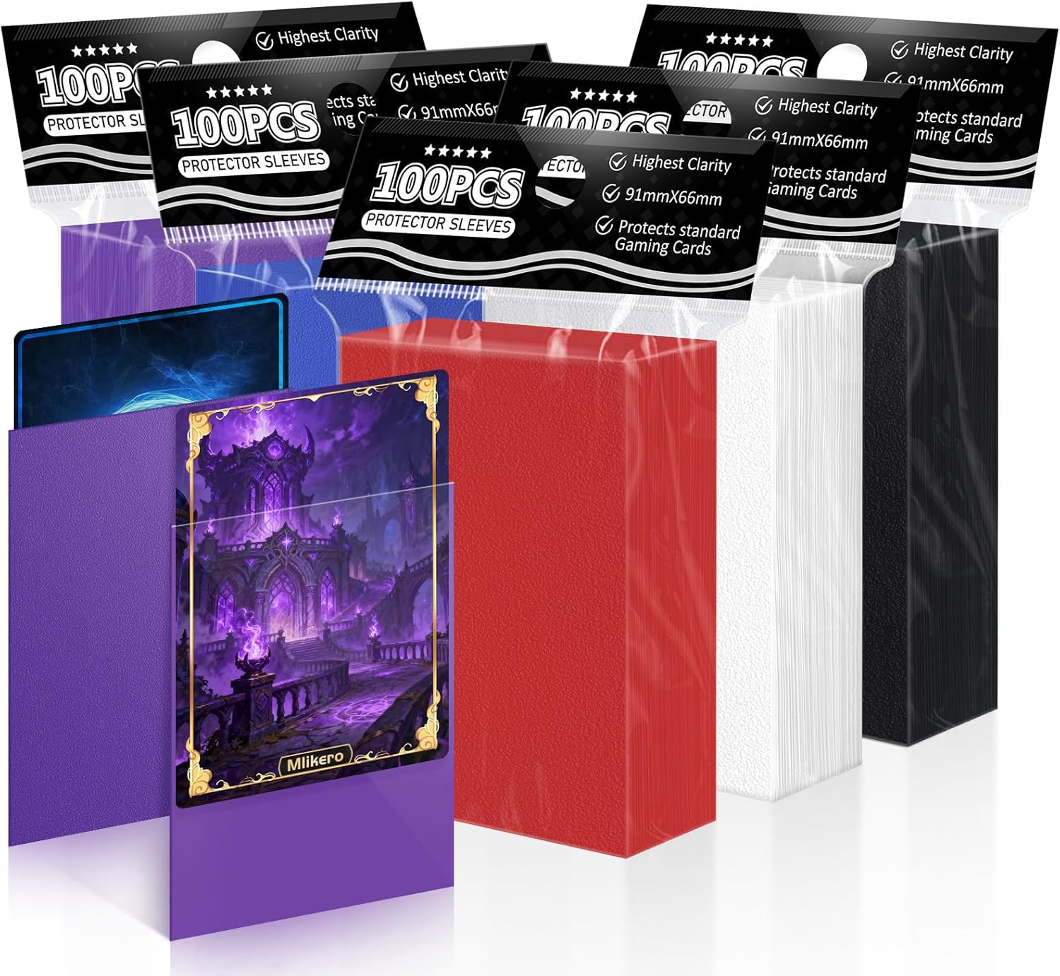 Thumbnail 6 de 1200 Pack Card Sleeves 64 x 89 mm