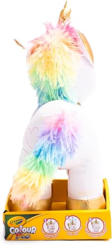 Thumbnail 6 de CRAYOLA Colour Me Plush Unicorno: Peluche colorabile con 3 pennarelli lavabili, regalo creativo per bambini