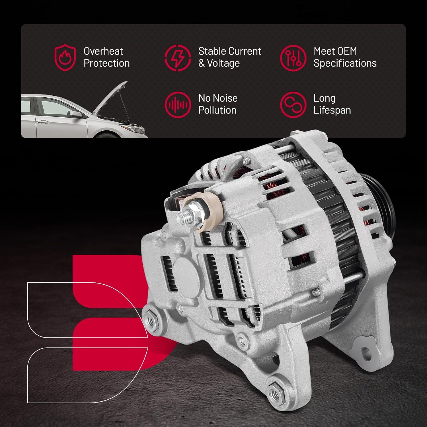 Detalle de BDFHYK Alternator 23100-ZW40A