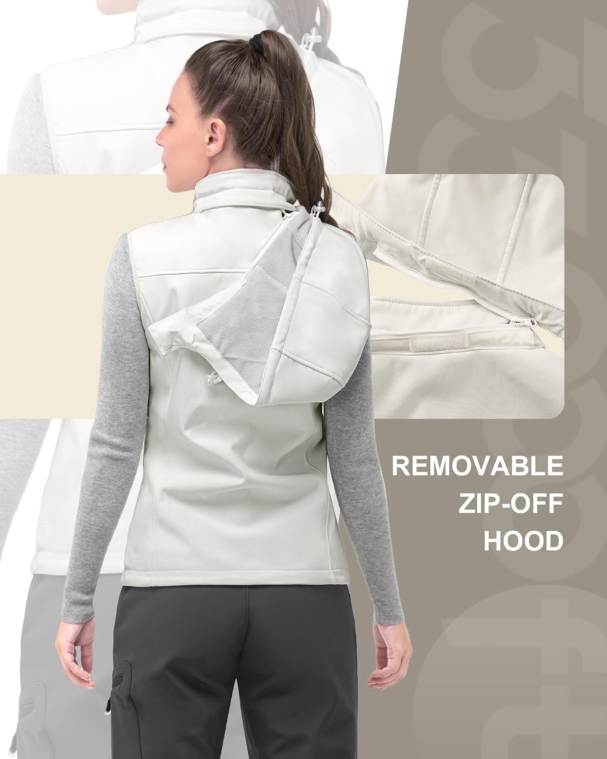 Detalle 2 de 33,000ft Damen Softshell Weste