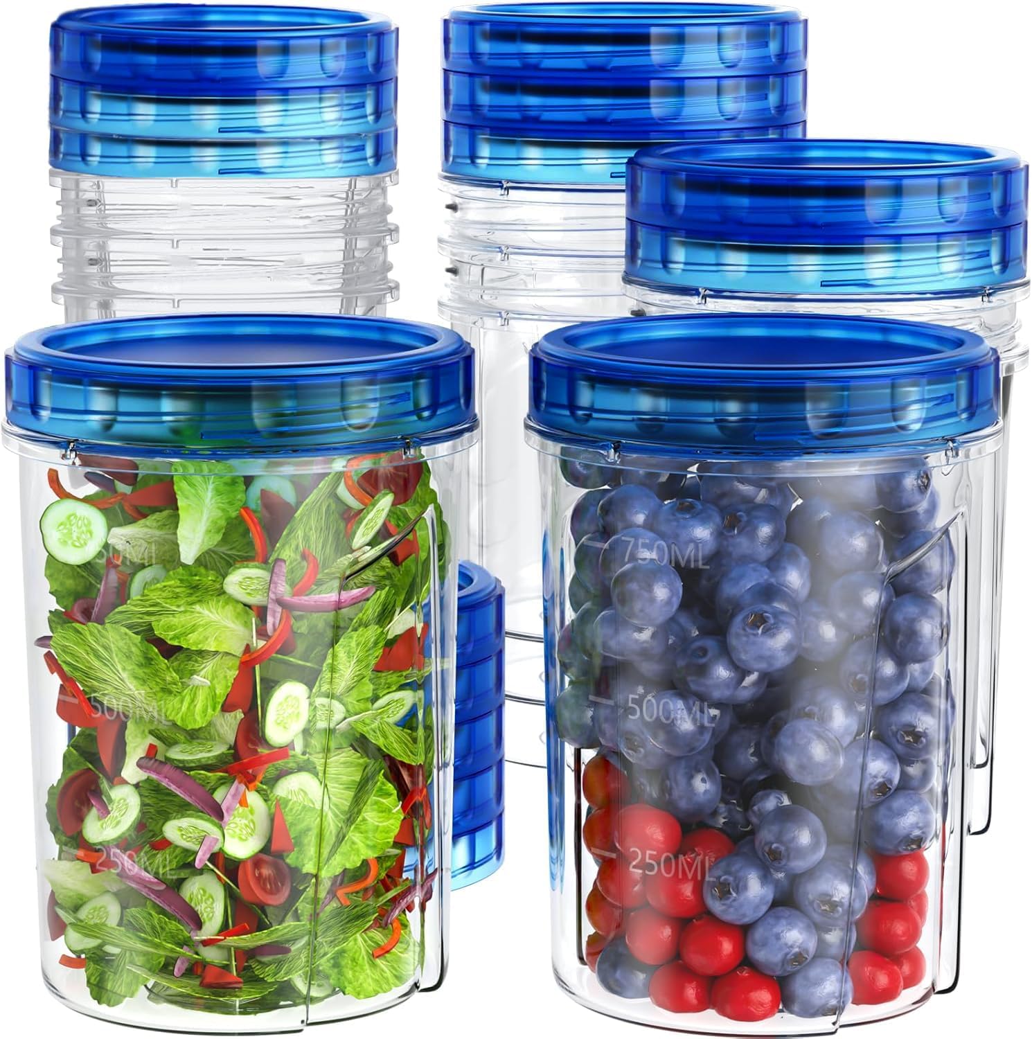 Detalle 2 de Deli food storage containers, 16 oz