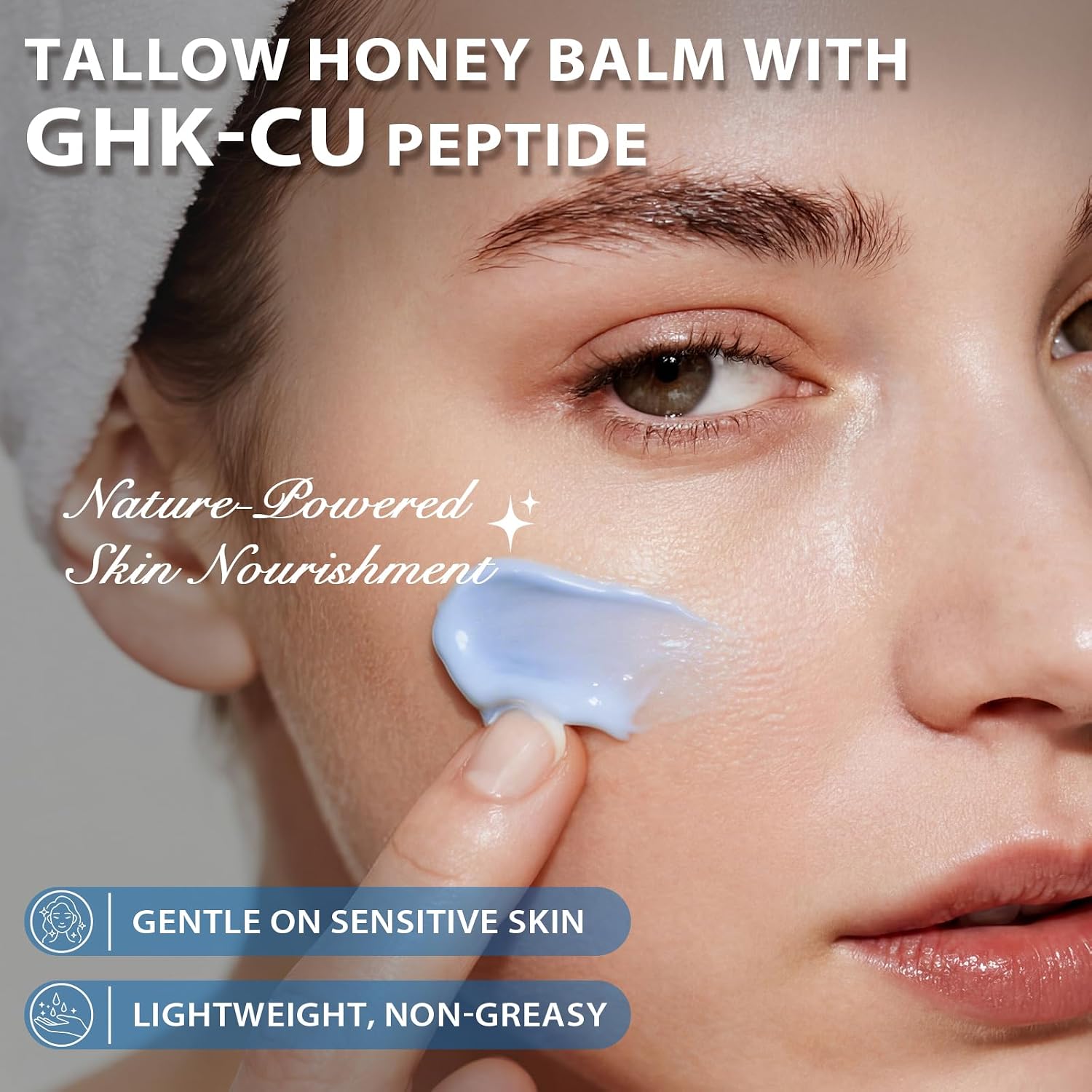 Detalle 1 de ECHTEYUN GHK-Cu Whipped Tallow Balm + Copper Peptide, 4.2 oz
