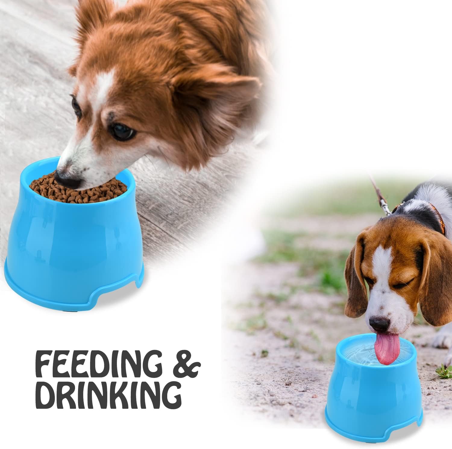 Detalle 2 de Long Ears Spaniel Elevated Dog Bowl