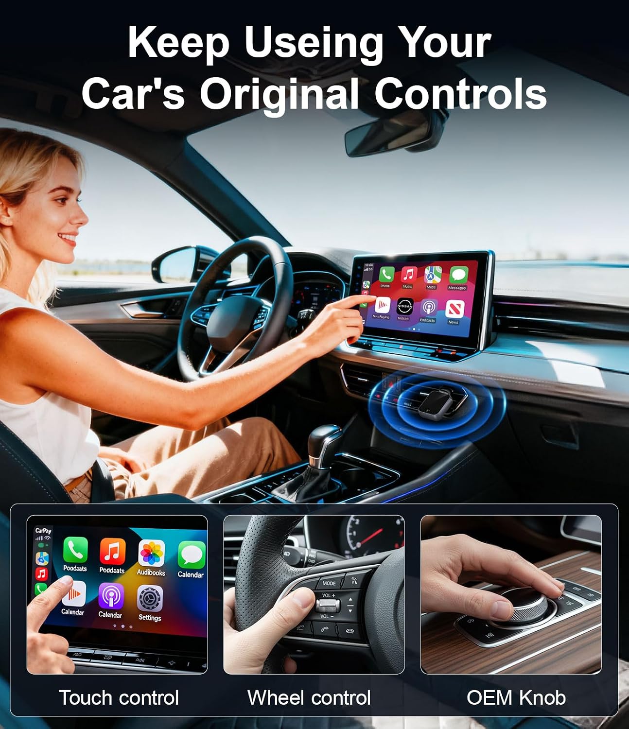 Thumbnail 4 de Enhanlife Wireless CarPlay Adapter 3X