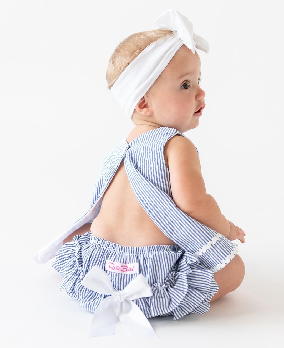 Detalle de RuffleButts Baby Girl Outfit, 2-Piece Set