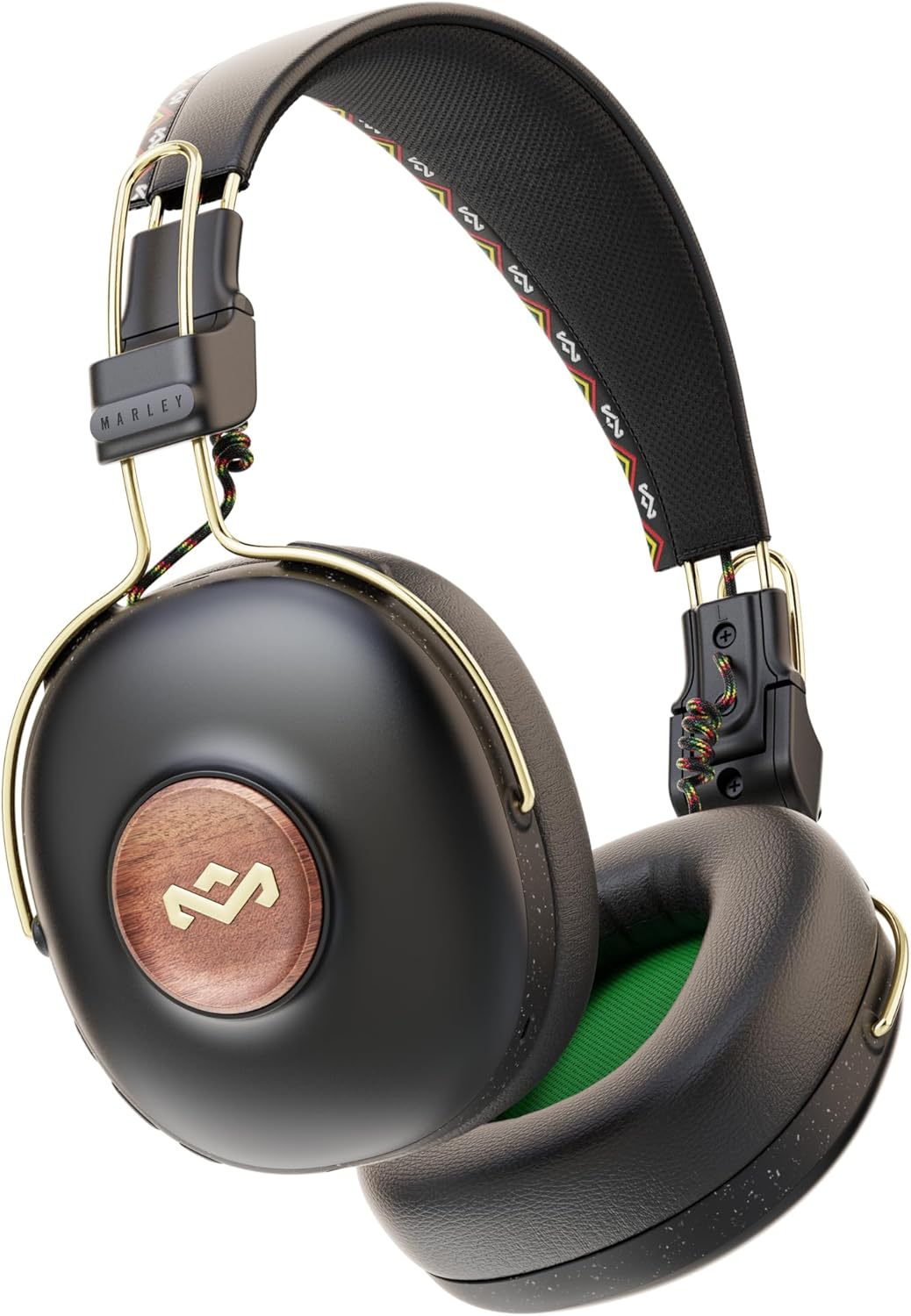 Detalle de Marley House of Positive Vibration Frequency Casque sans Fil Over Ear — son riche, autonomieальных 34 h et confort durable