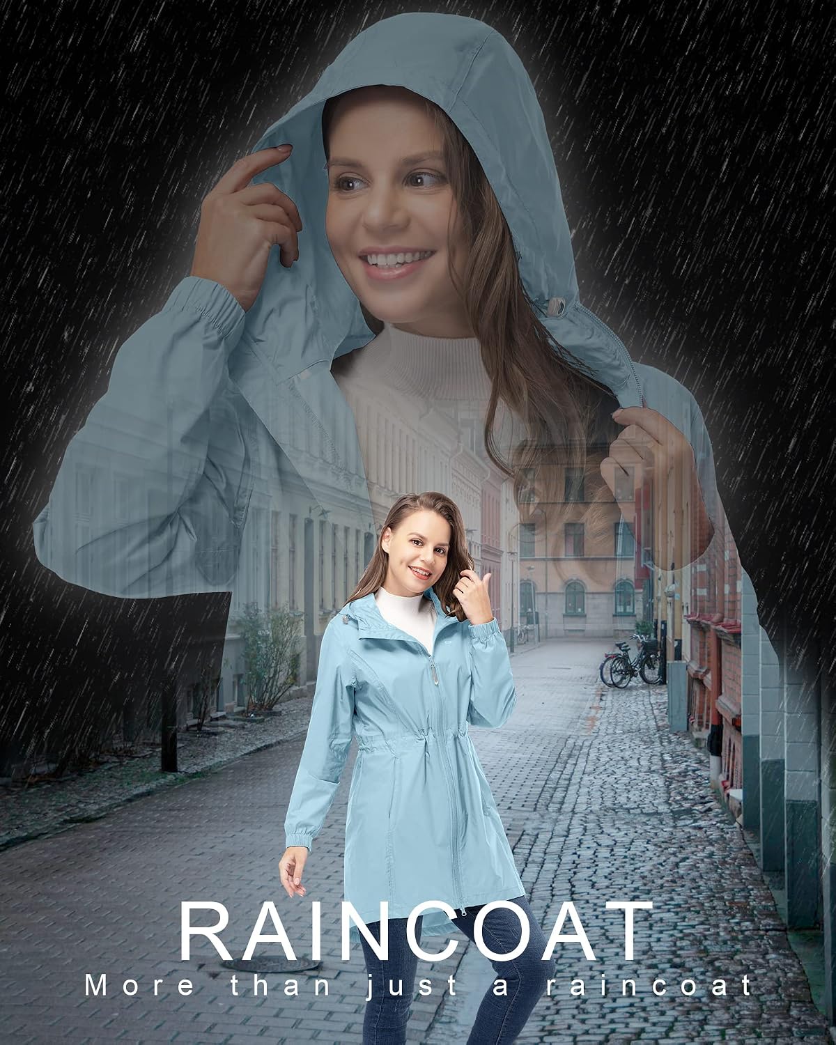 Detalle 2 de 33,000ft waterproof rain jacket 5,000mm
