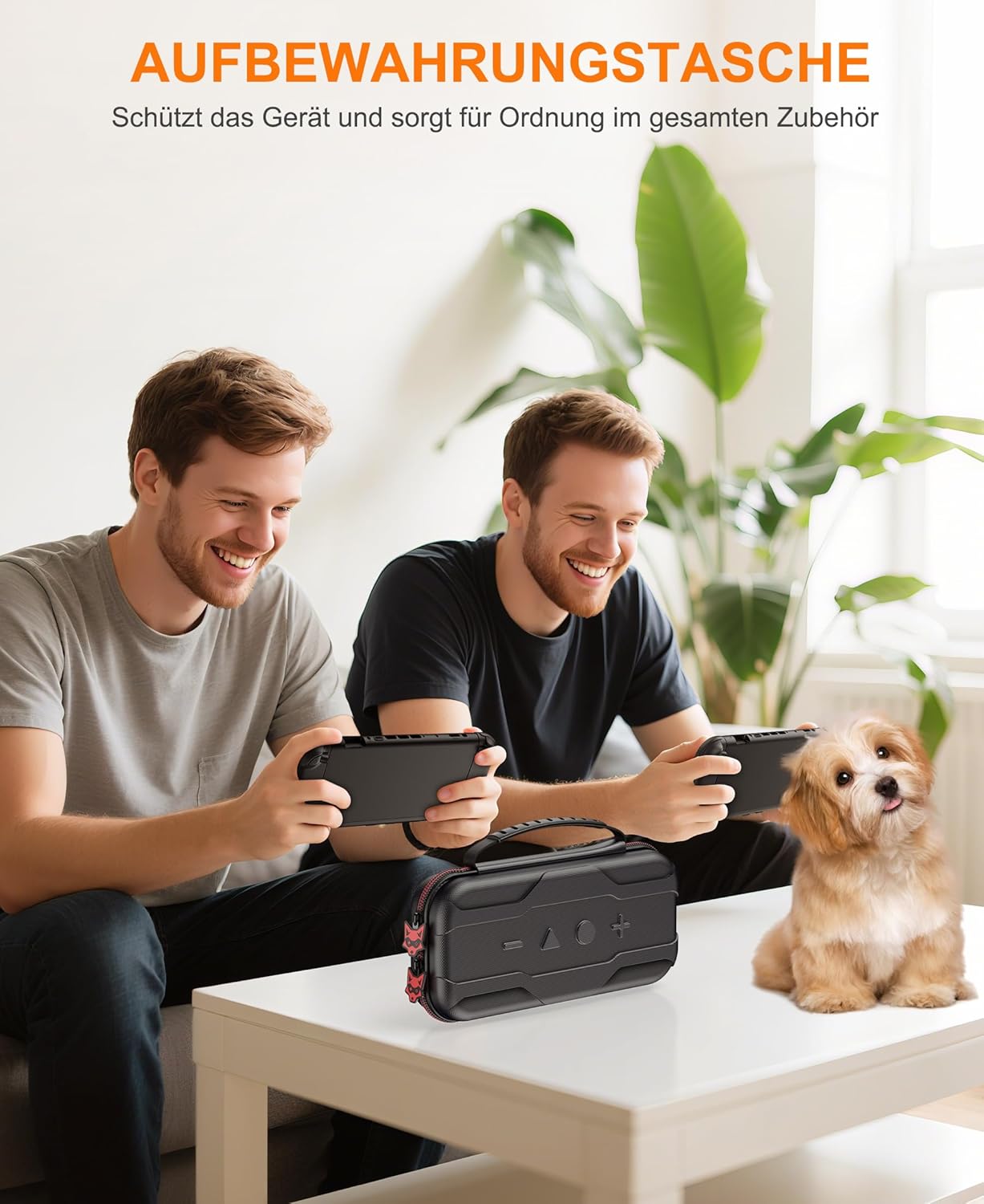 Thumbnail 6 de HASACOOL Switch 2 Tasche – Schutzhülle für Nintendo Switch, Switch OLED und Switch 2 mit 20 Kartenfächern
