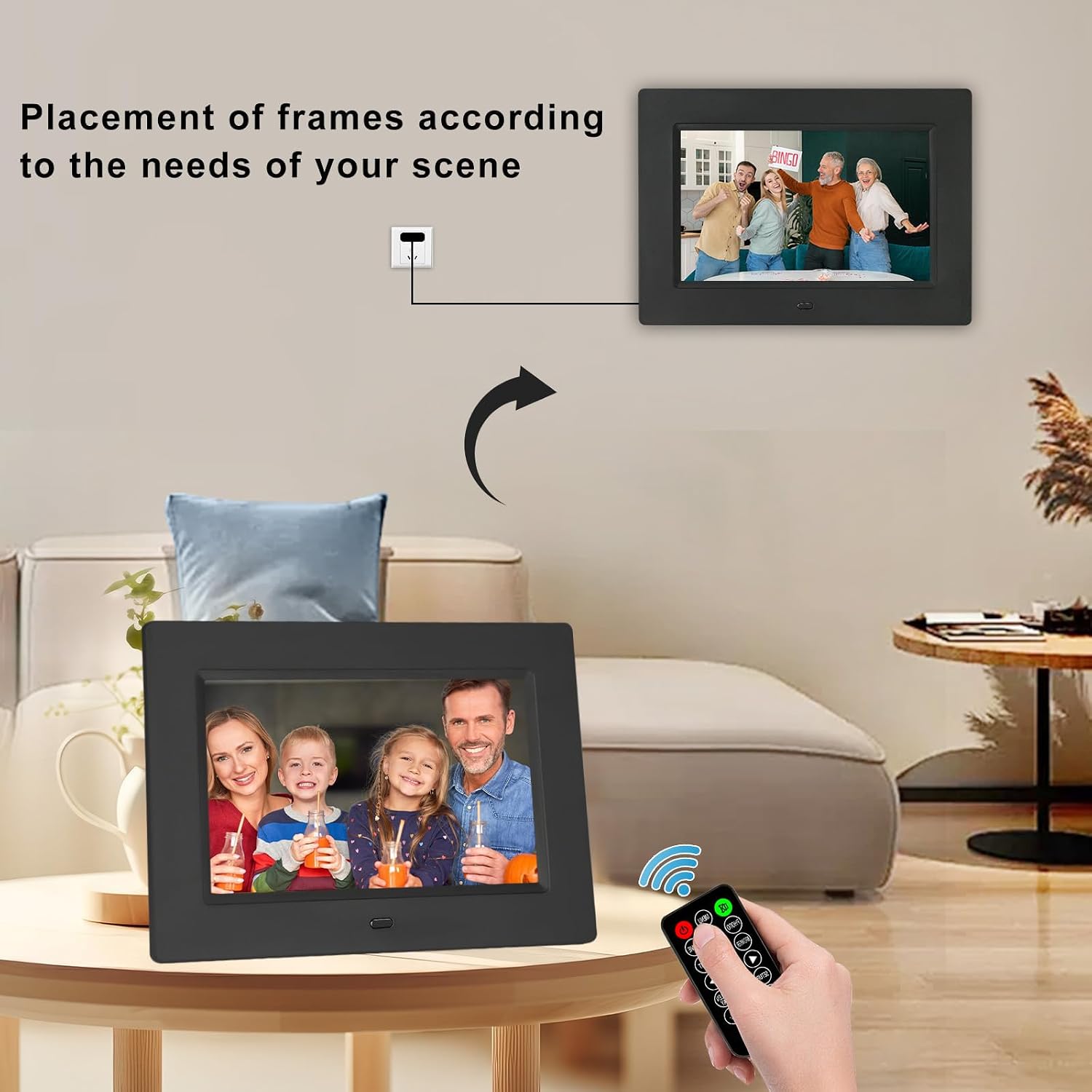 Detalle 2 de 7 Inch Digital Photo Frame 1024x768