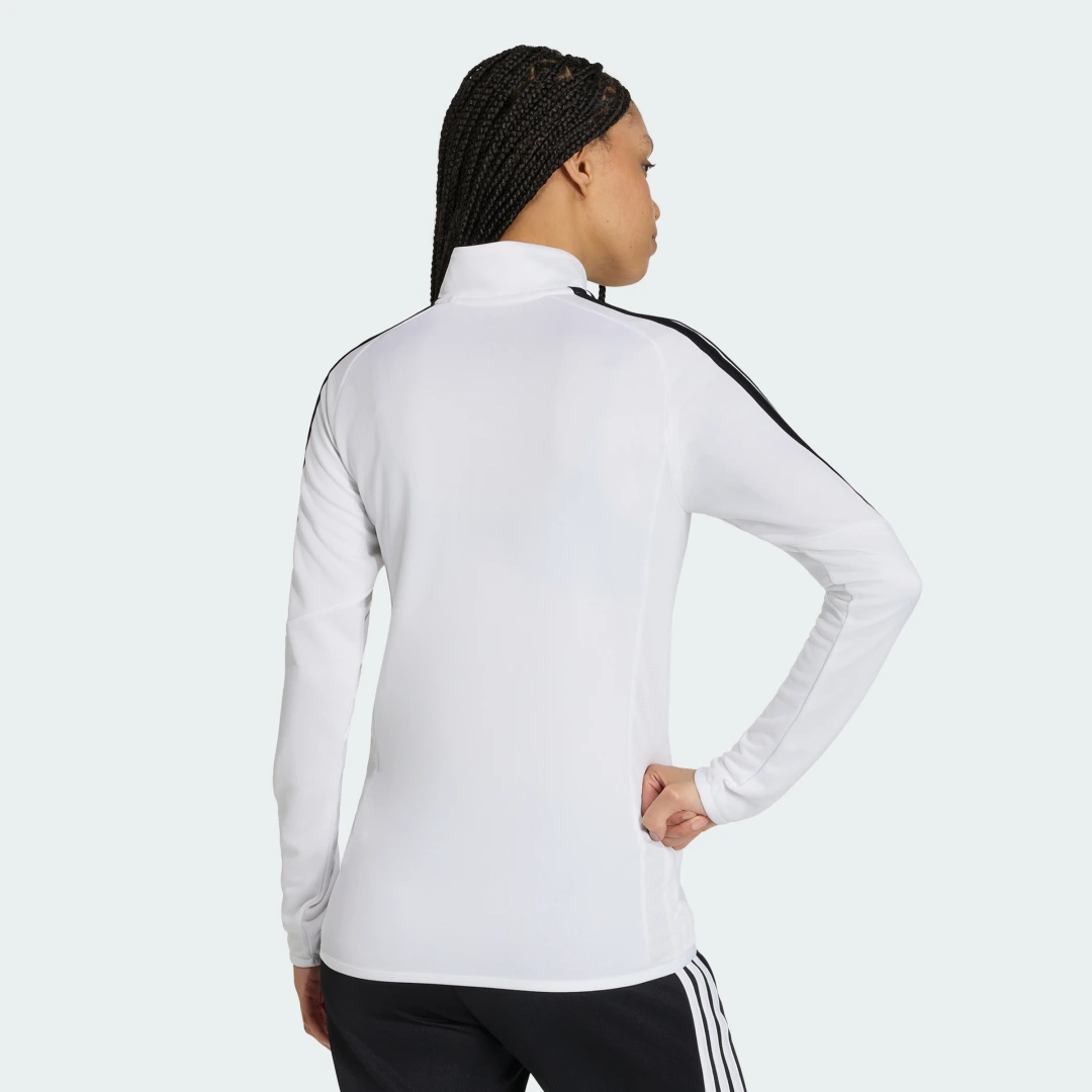 Detalle de Adidas Tiro26 League, camiseta de entrenamiento de manga larga blanca