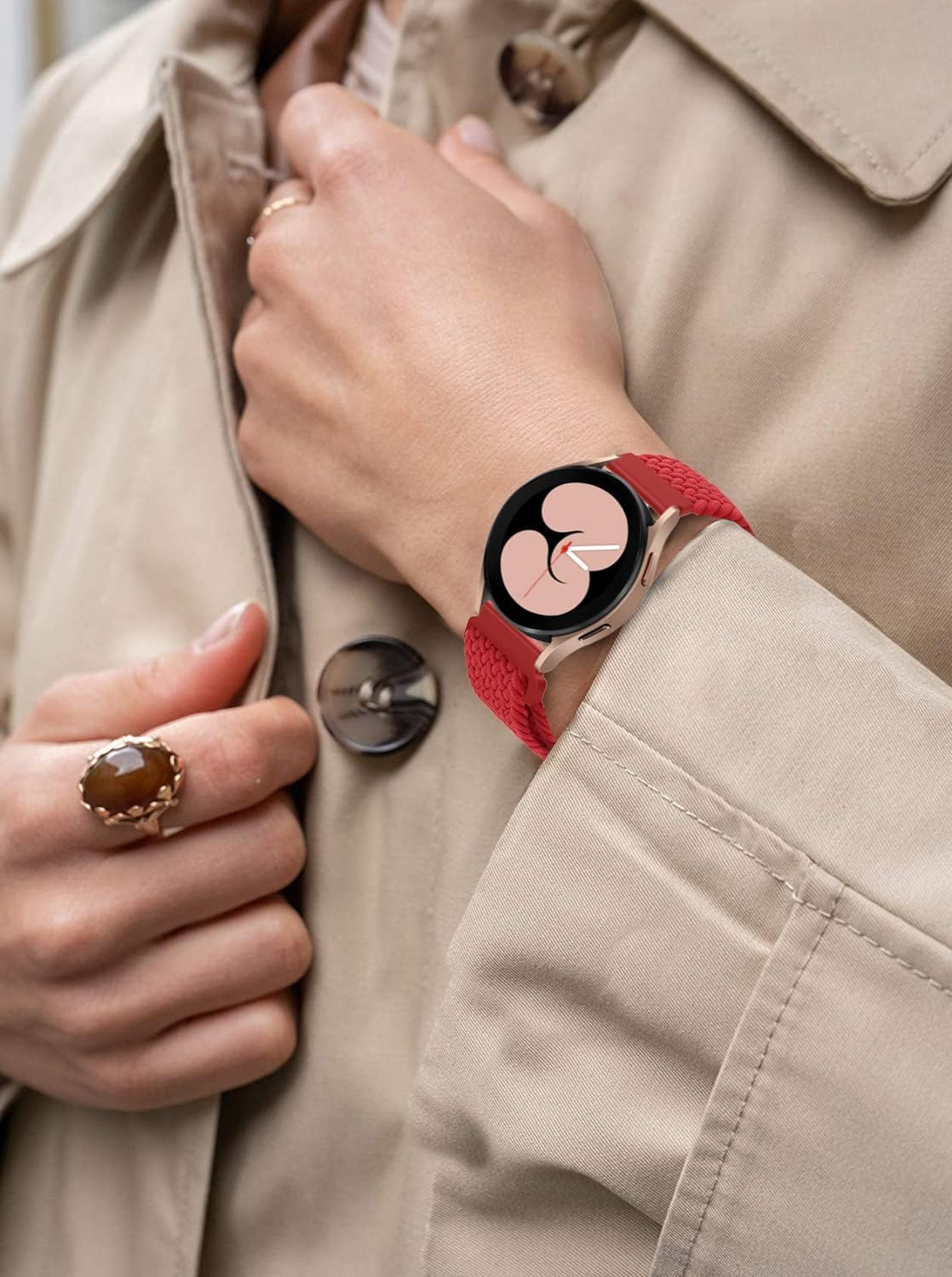 Thumbnail 4 de Samsung Galaxy Watch braided 20mm nylon strap