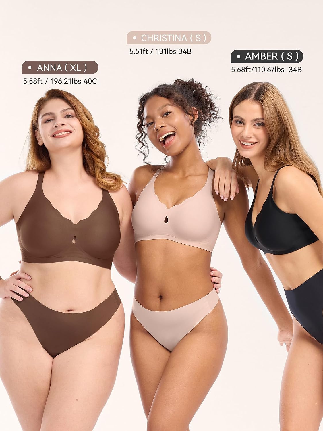 Thumbnail 4 de LUCKMEEY Wave Wireless Bra Full Coverage