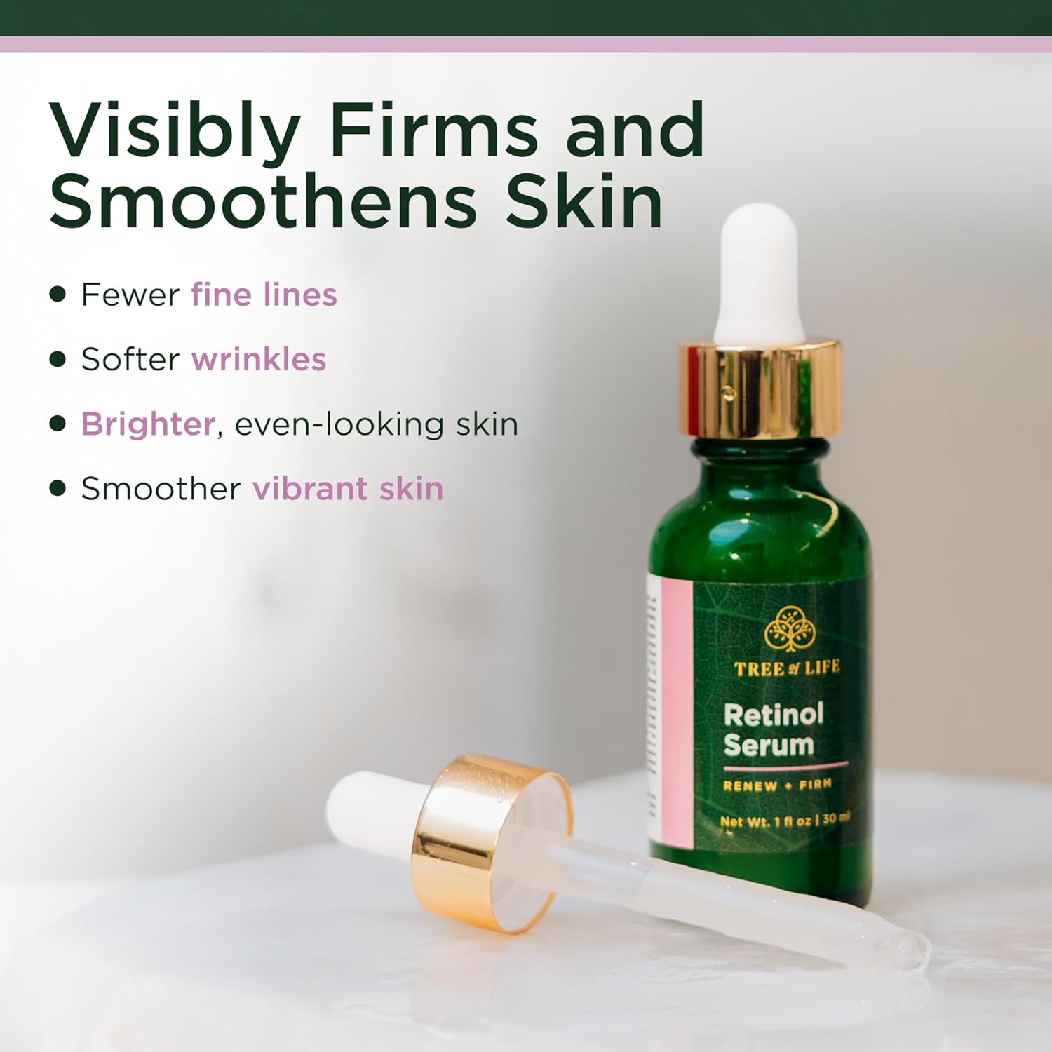 Thumbnail 5 de Tree of Life Beauty Facial Skin Care Set: Brightening, Firming & Hydrating Serums (4x 1 Fl Oz)