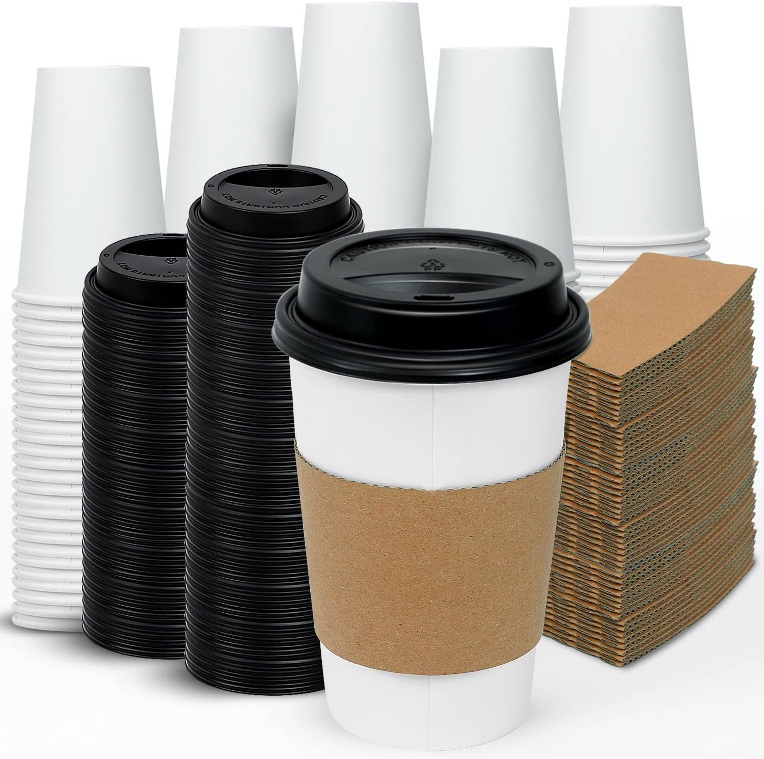 Detalle de GINKGO 16 oz Disposable Coffee Cups