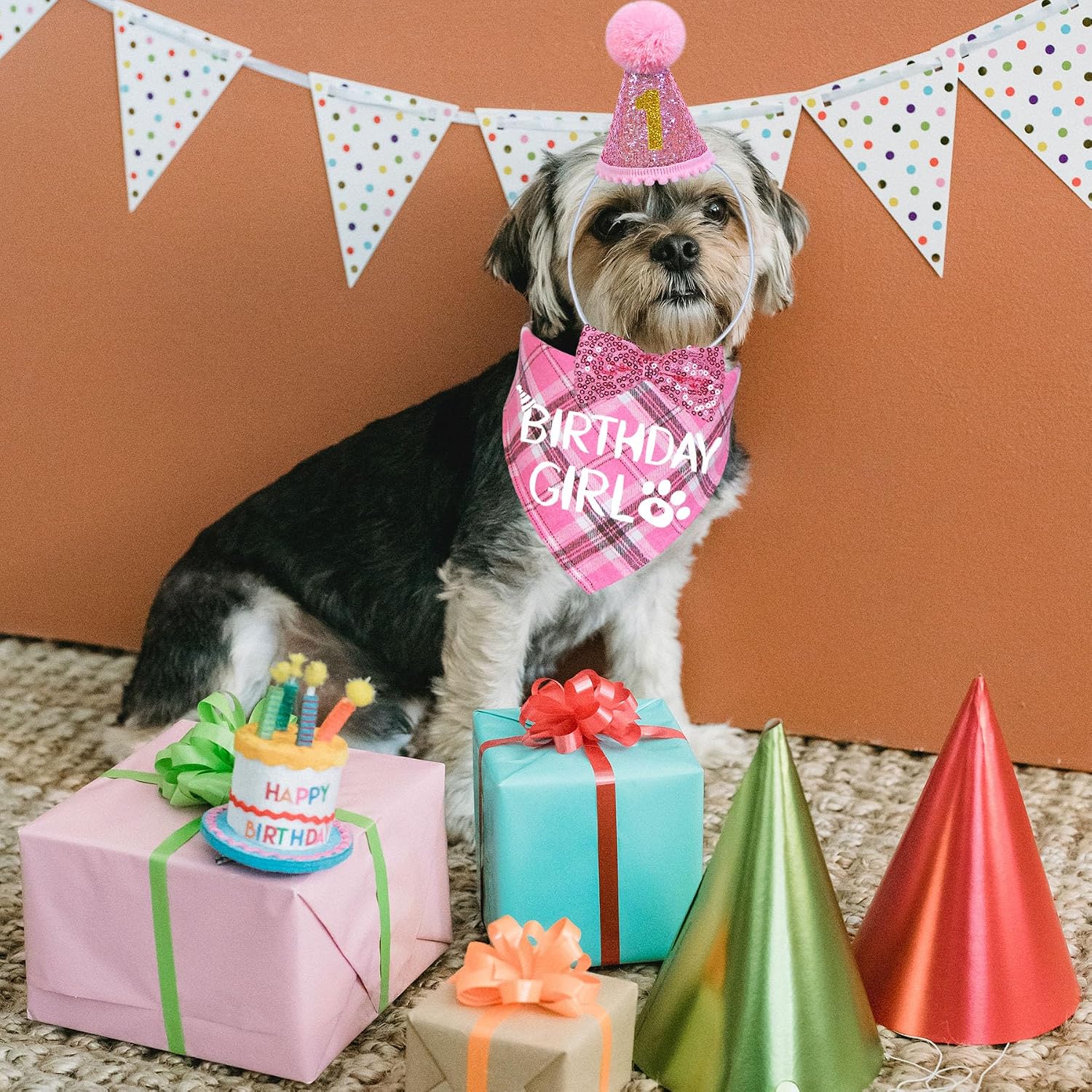 Thumbnail 6 de STMK Dog Birthday Outfit Set, Small