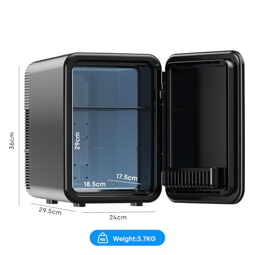 Thumbnail 7 de Enventor Mini Frigo 10L, Double Système de Refroidissement, Noir