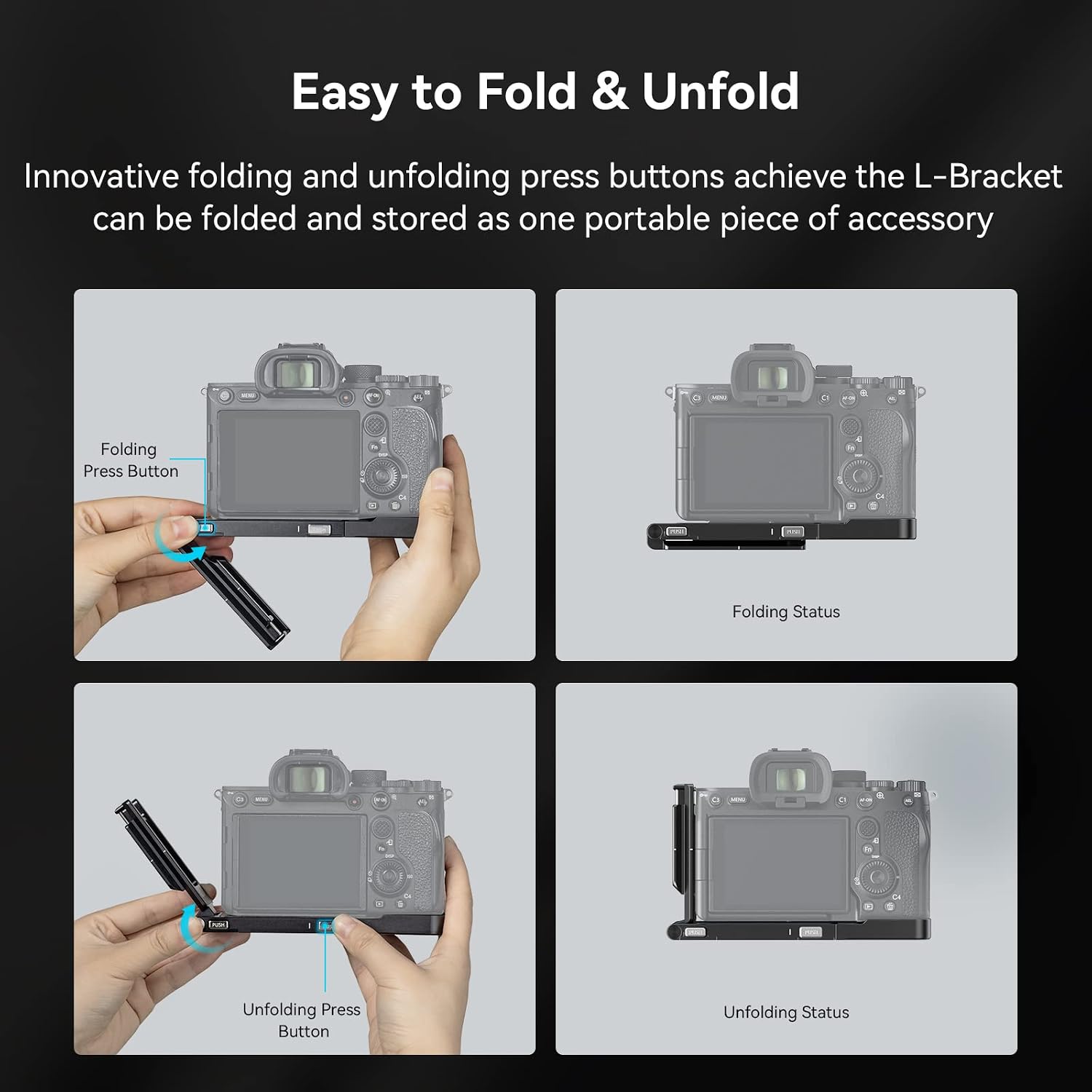 Thumbnail 5 de SmallRig L-Halterung 3984 für Sony A7V/A7R V/A7IV/A7S III