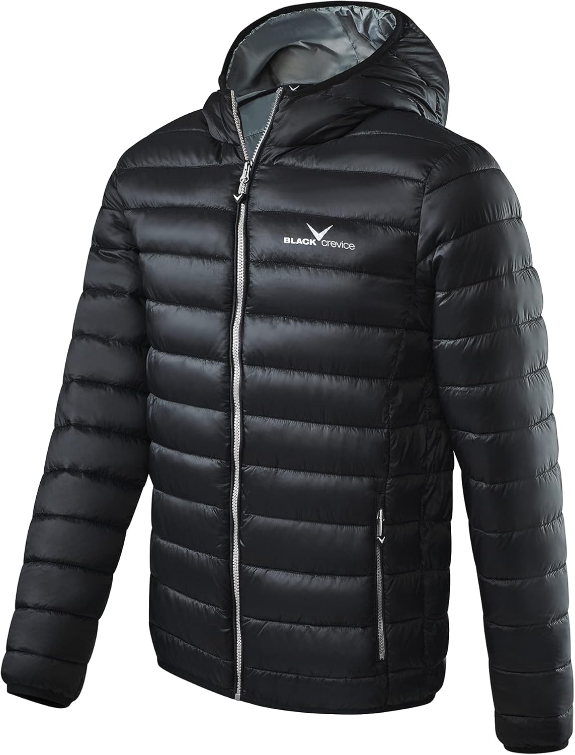 Detalle de Black Crevice Herren Steppjacke Jacket Homme – veste matelassée légère et chaude