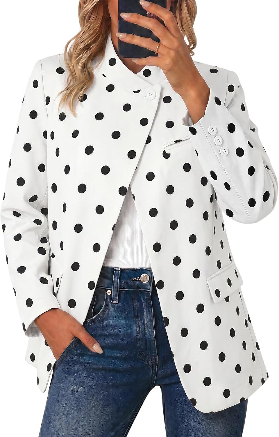 Detalle de Cicy Bell Women's Blazer One-Button