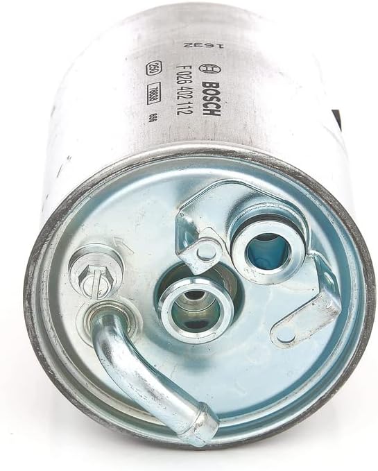 Detalle de Filtro Diesel Bosch N2112 per Auto: separa particelle e acqua, proteggendo l’impianto di iniezione