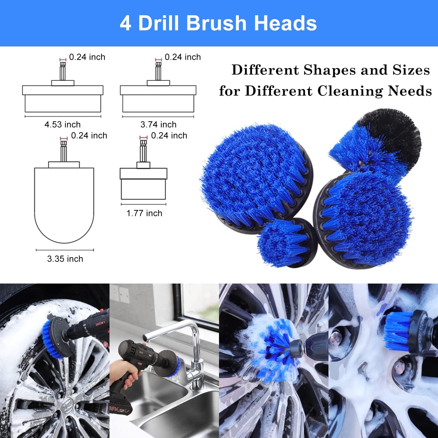 Thumbnail 1 de 26Pcs Car Detailing Brush Set 26pcs 🧽