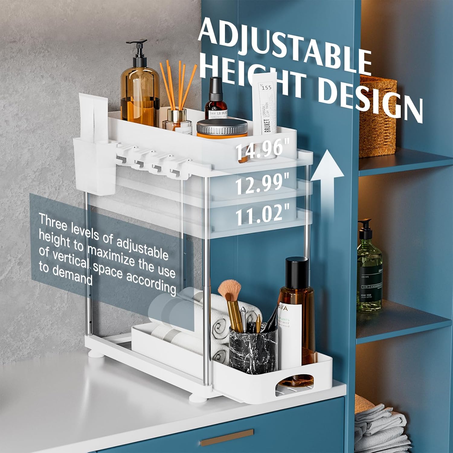 Thumbnail 3 de VERIFOST 2-Pack Under Sink Organizers