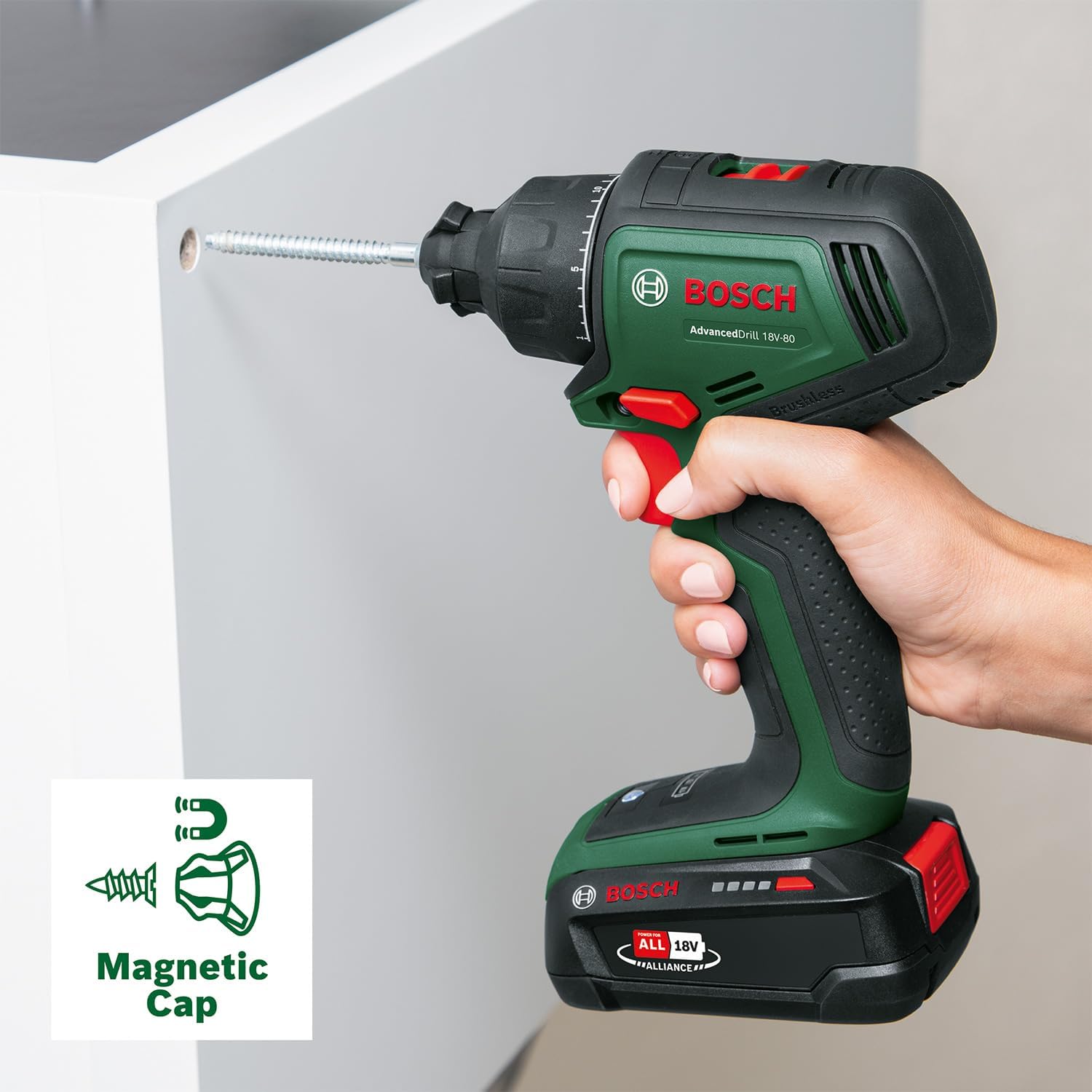 Thumbnail 5 de Bosch AdvancedDrill 18V-80 perceuse-visseuse