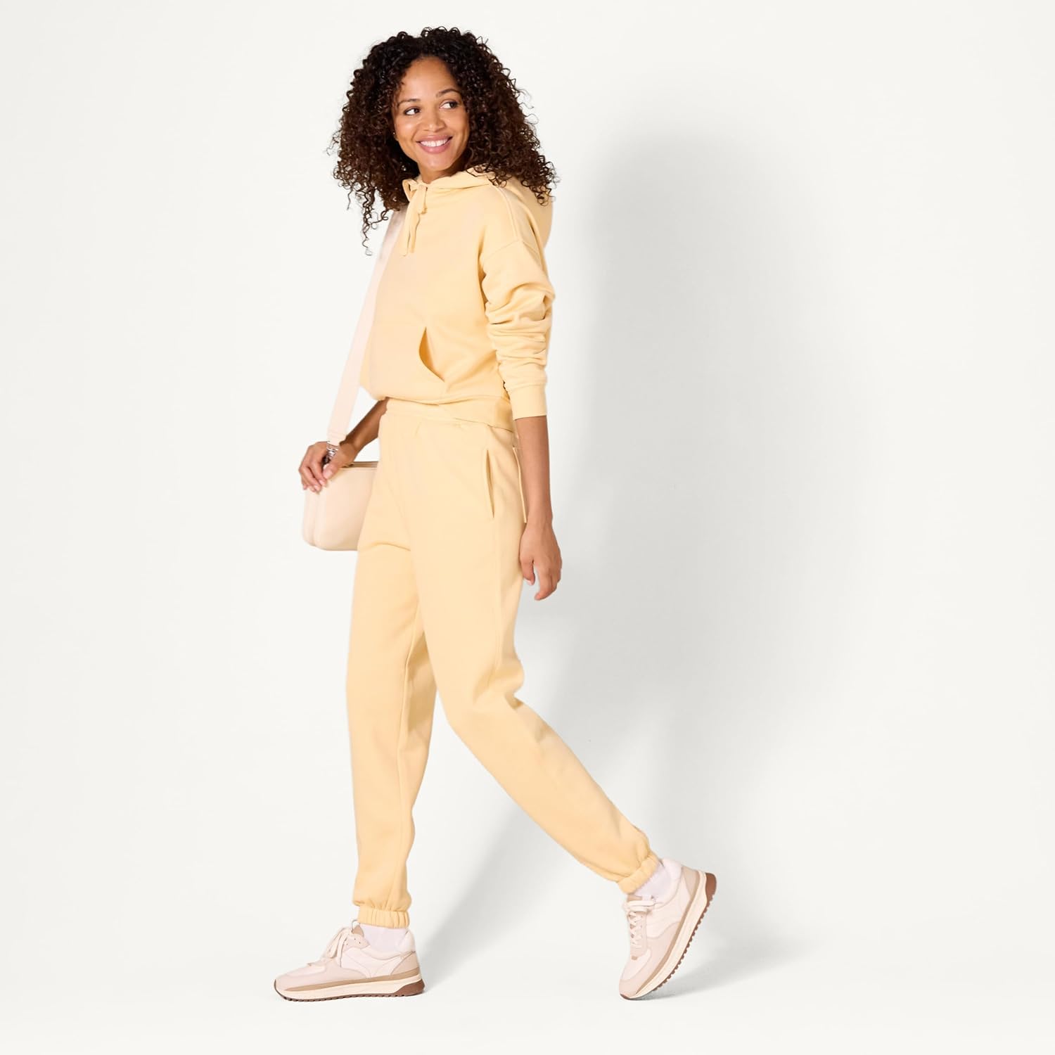 Thumbnail 3 de Amazon Essentials Damen Jogginghose mit Hoher Taille – entspannter Sitz, Übergröße erhältlich