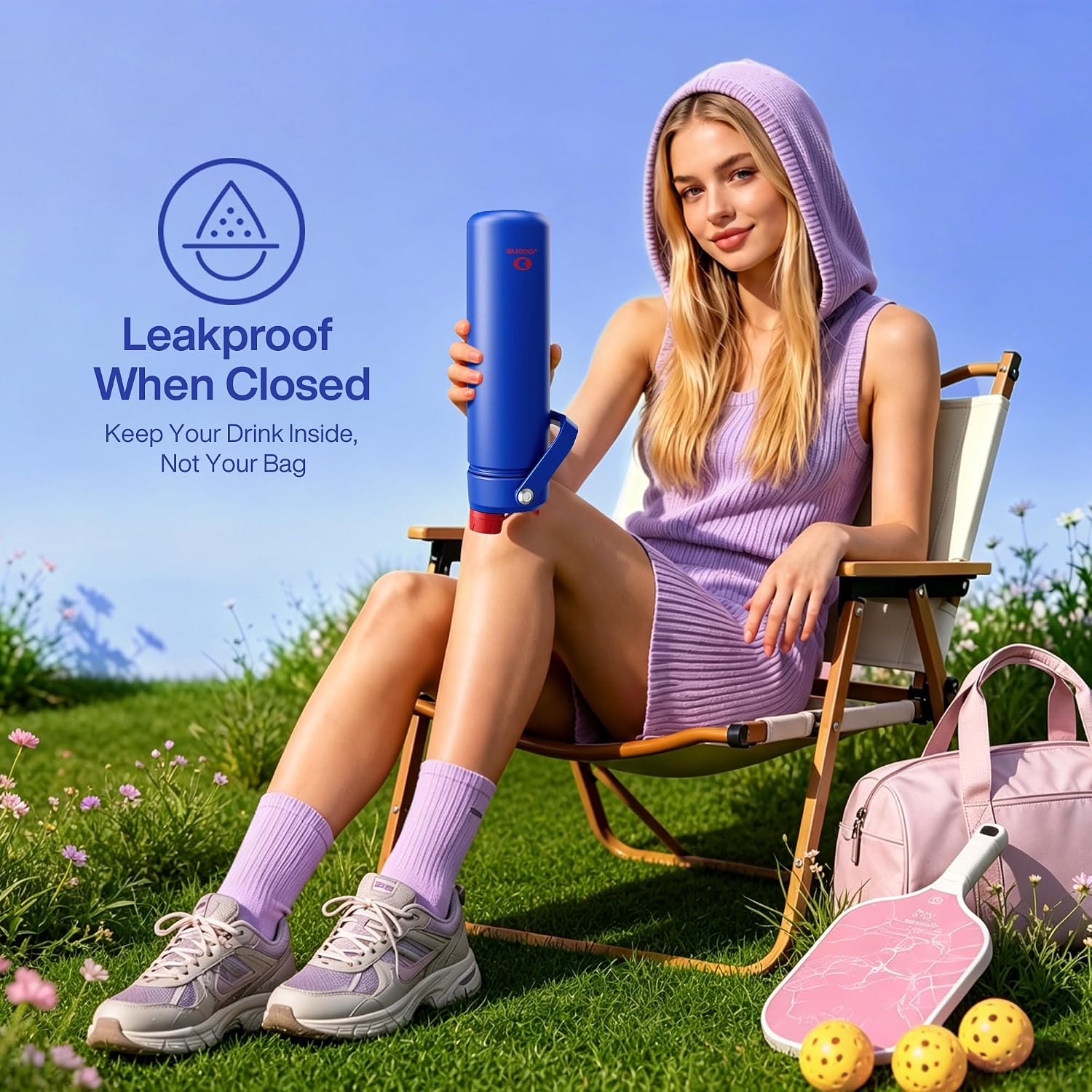 Detalle 2 de ENCOOL Insulated Water Bottle 26 oz